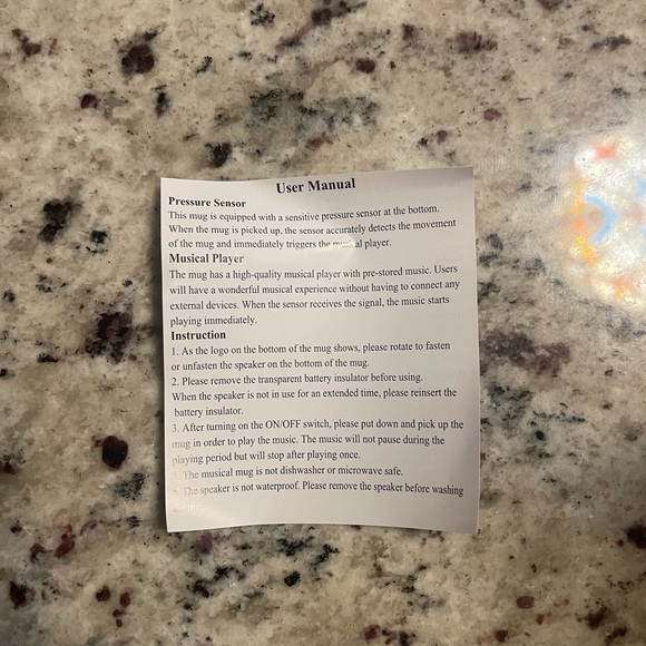 Disney’s Beauty and the Beast Musical Mug that Plays the song “Be Our Guest” NWT - Picture 9 of 12